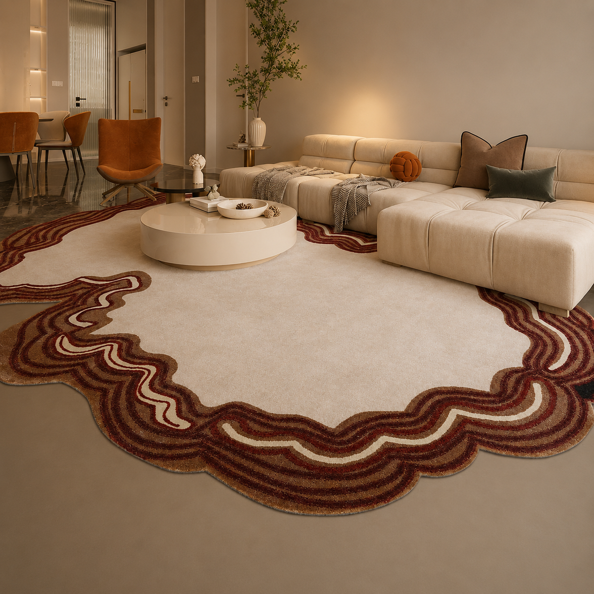 Tapis salon moderne design