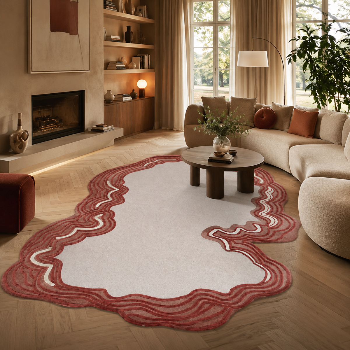 Tapis salon moderne design