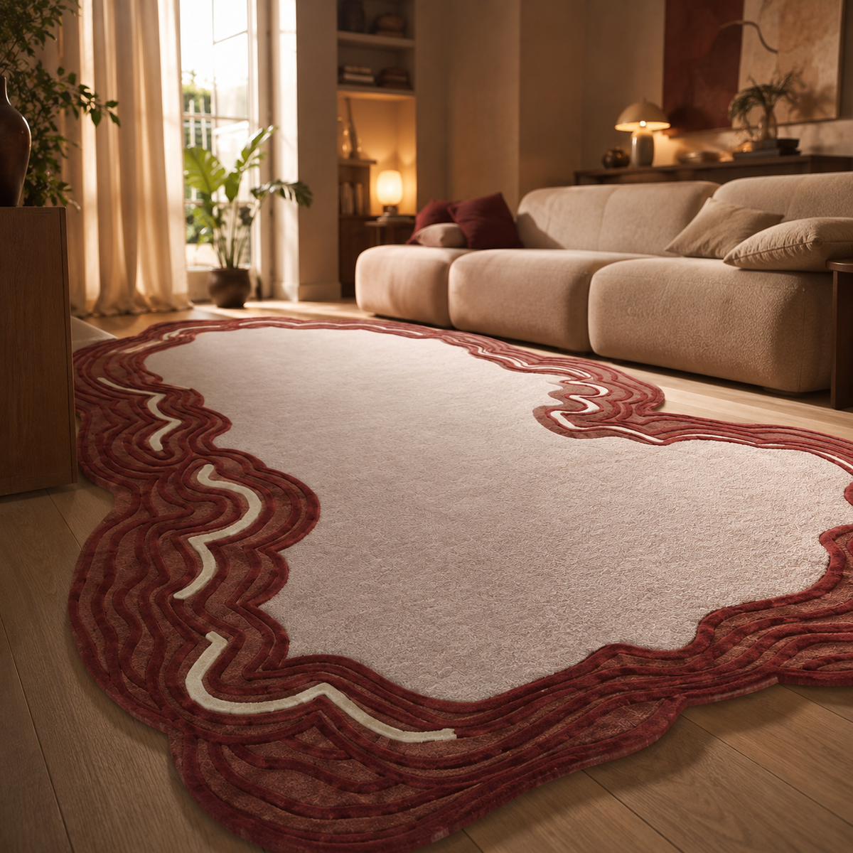 Tapis salon moderne design