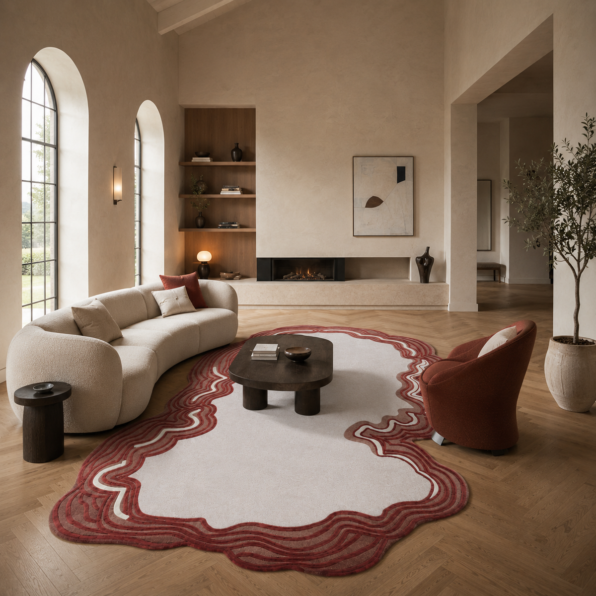 Tapis salon moderne design