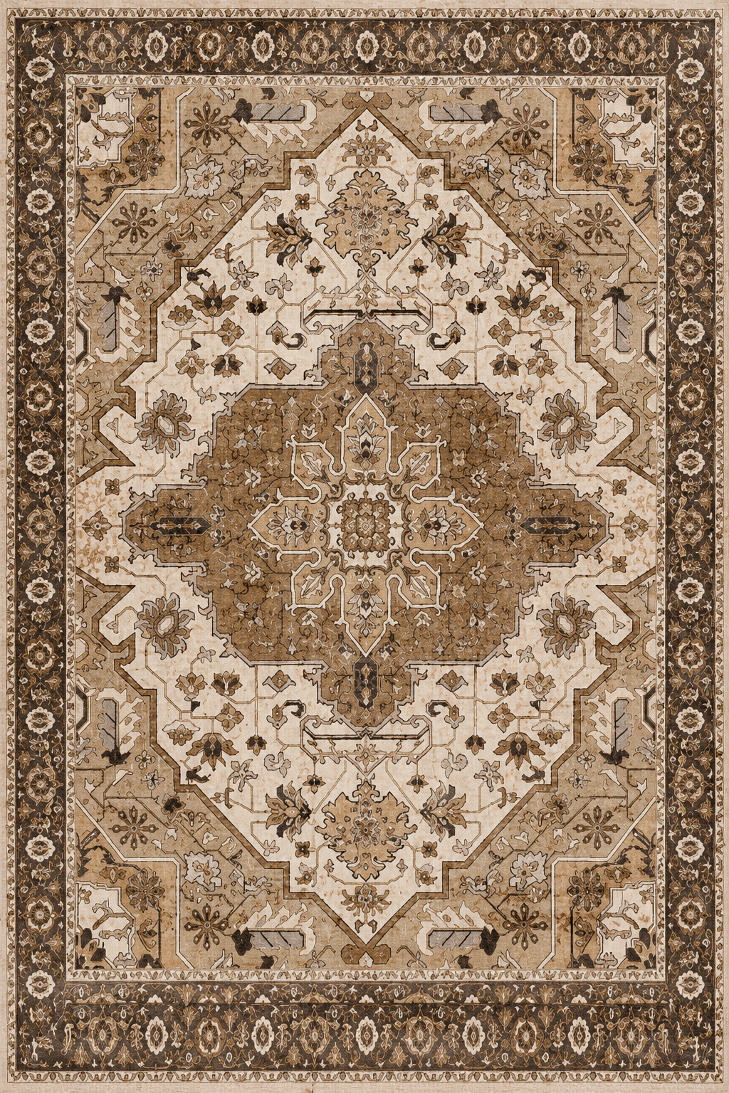 Tapis salon vintage